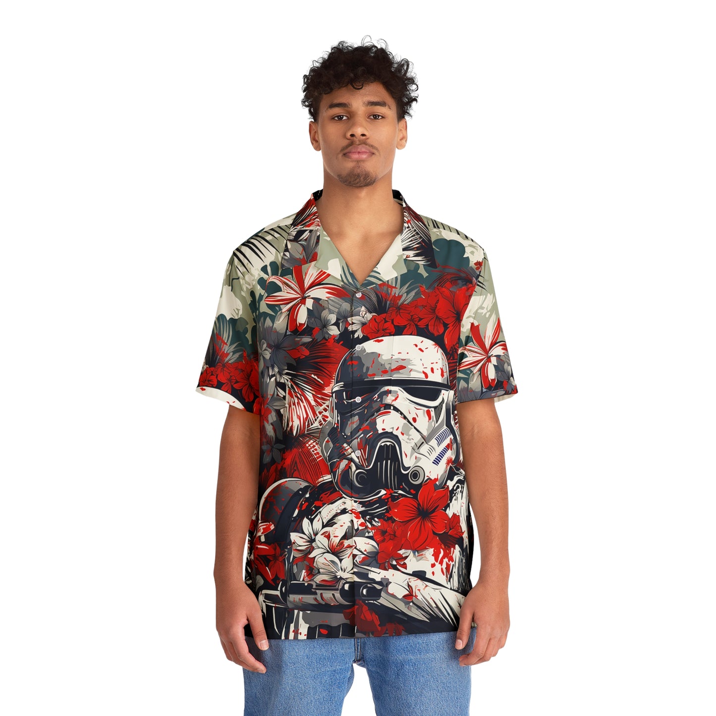 Custom Aloha Shirt - Storm Trooper