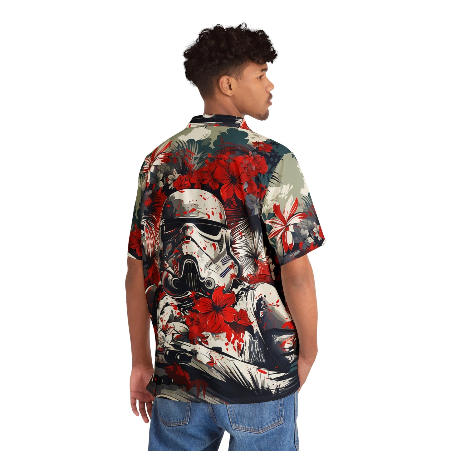 Custom Aloha Shirt - Storm Trooper