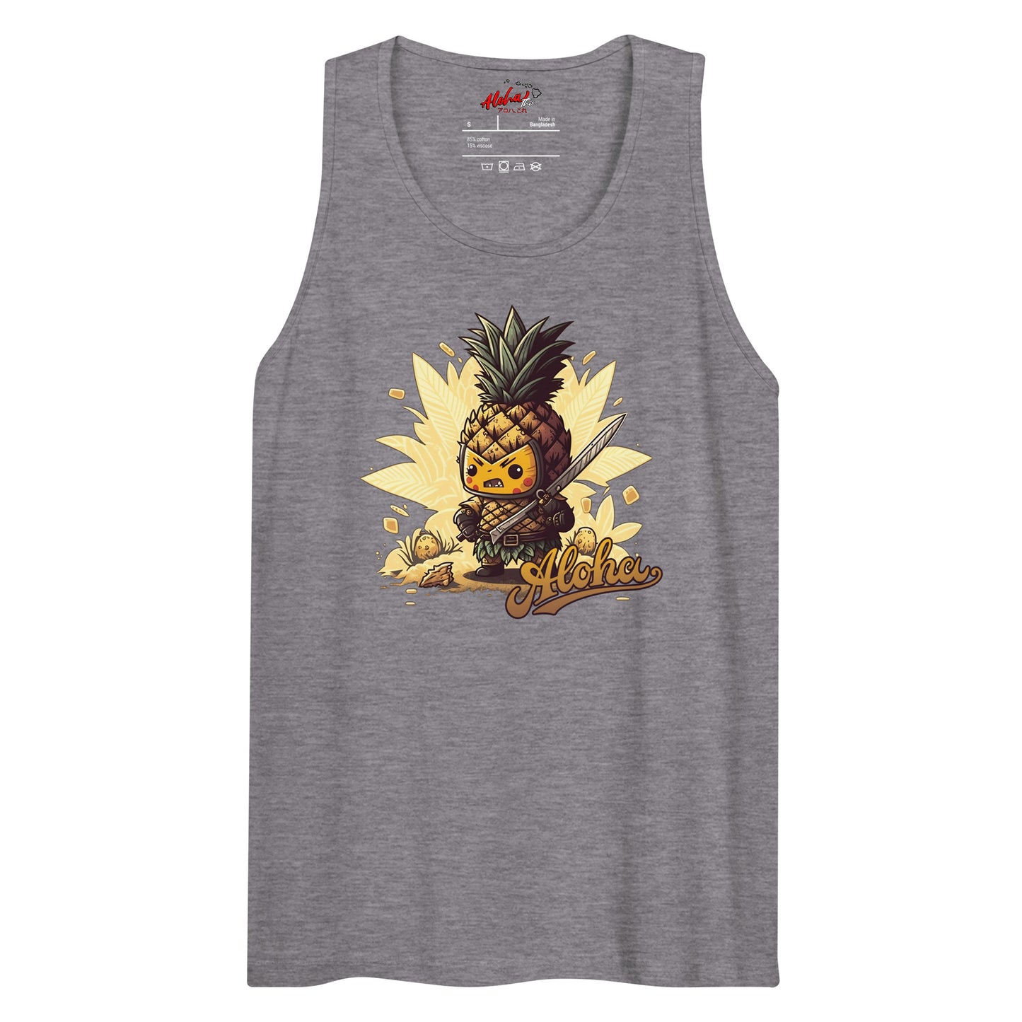 Pineapple Aloha Men’s tank top