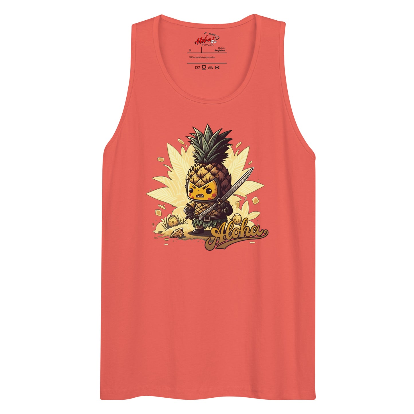 Pineapple Aloha Men’s tank top