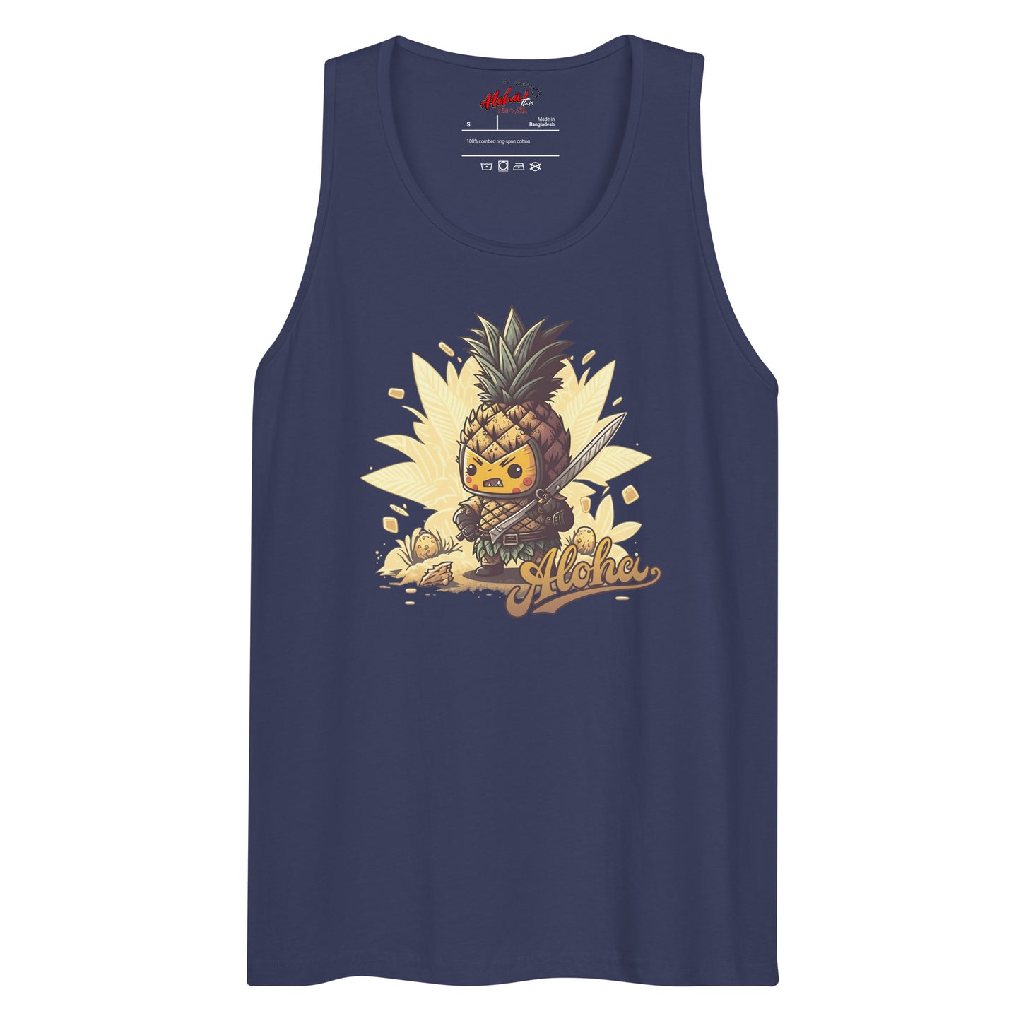 Pineapple Aloha Men’s tank top