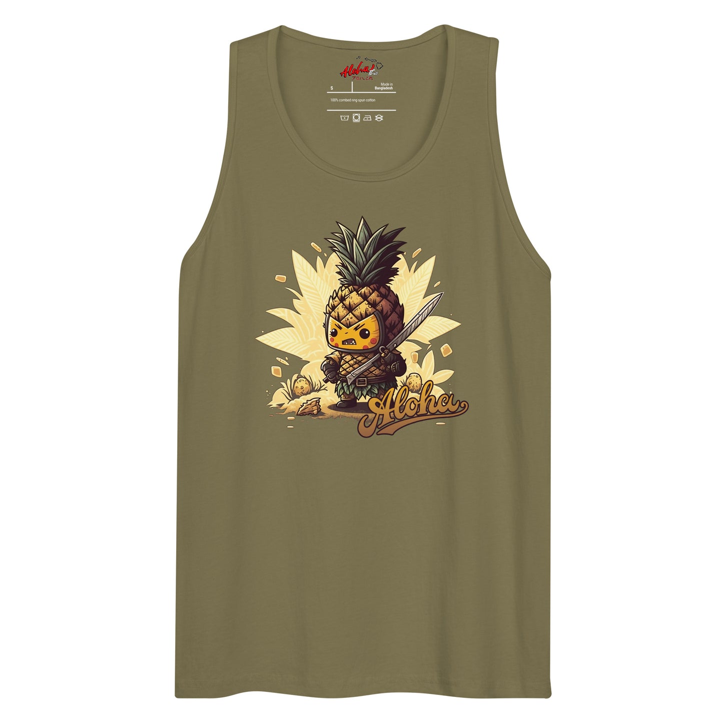 Pineapple Aloha Men’s tank top