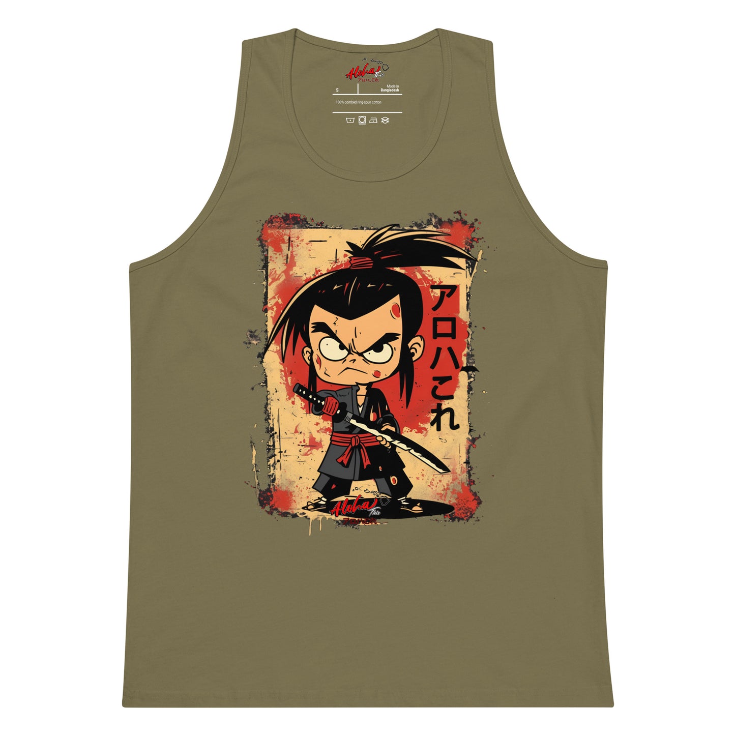 Aloha Samurai 01 Men’s tank top