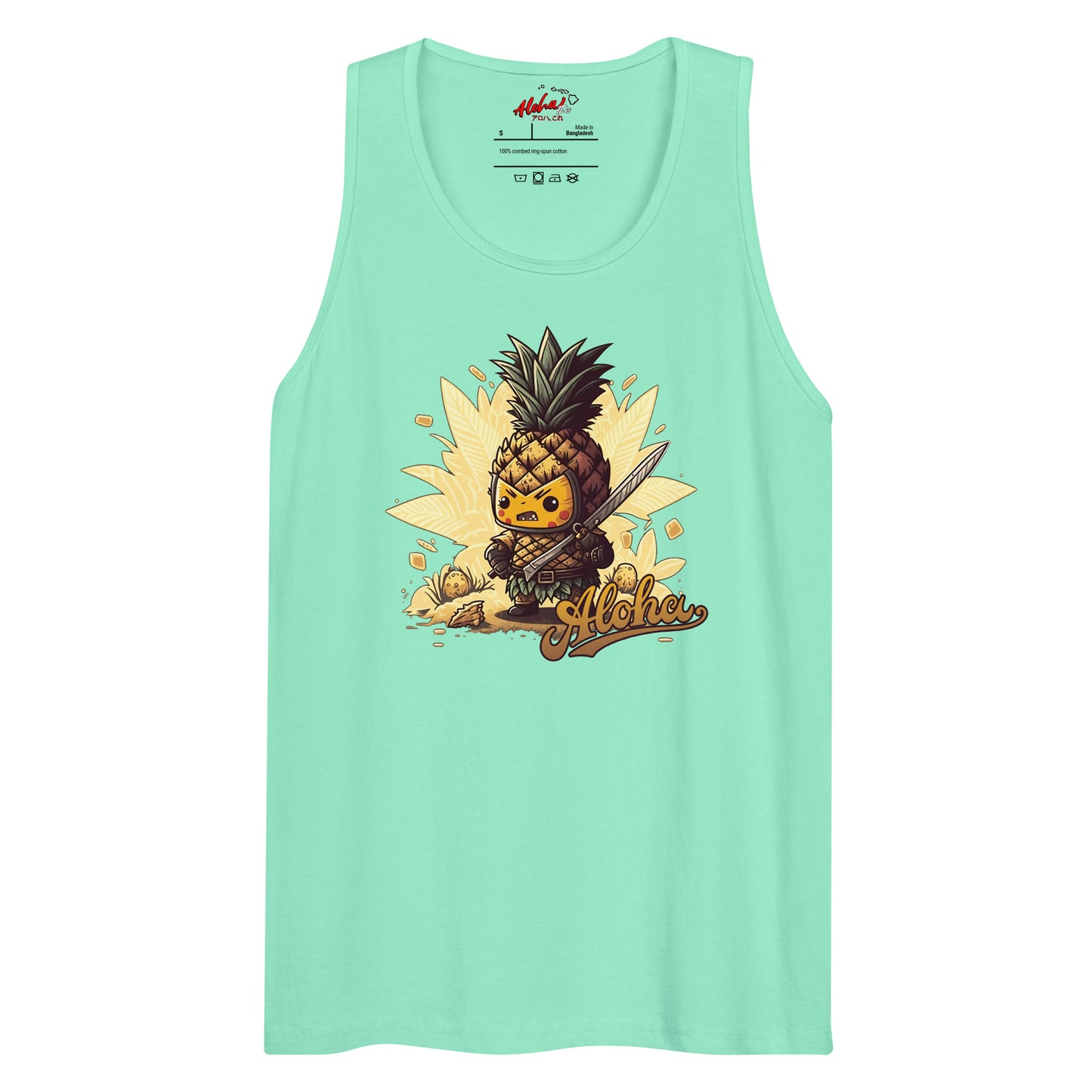 Pineapple Aloha Men’s tank top