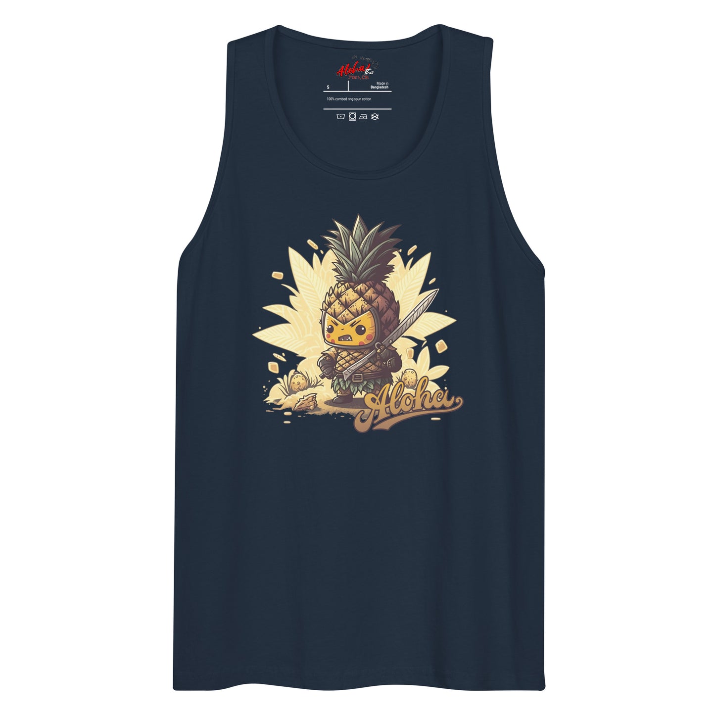 Pineapple Aloha Men’s tank top