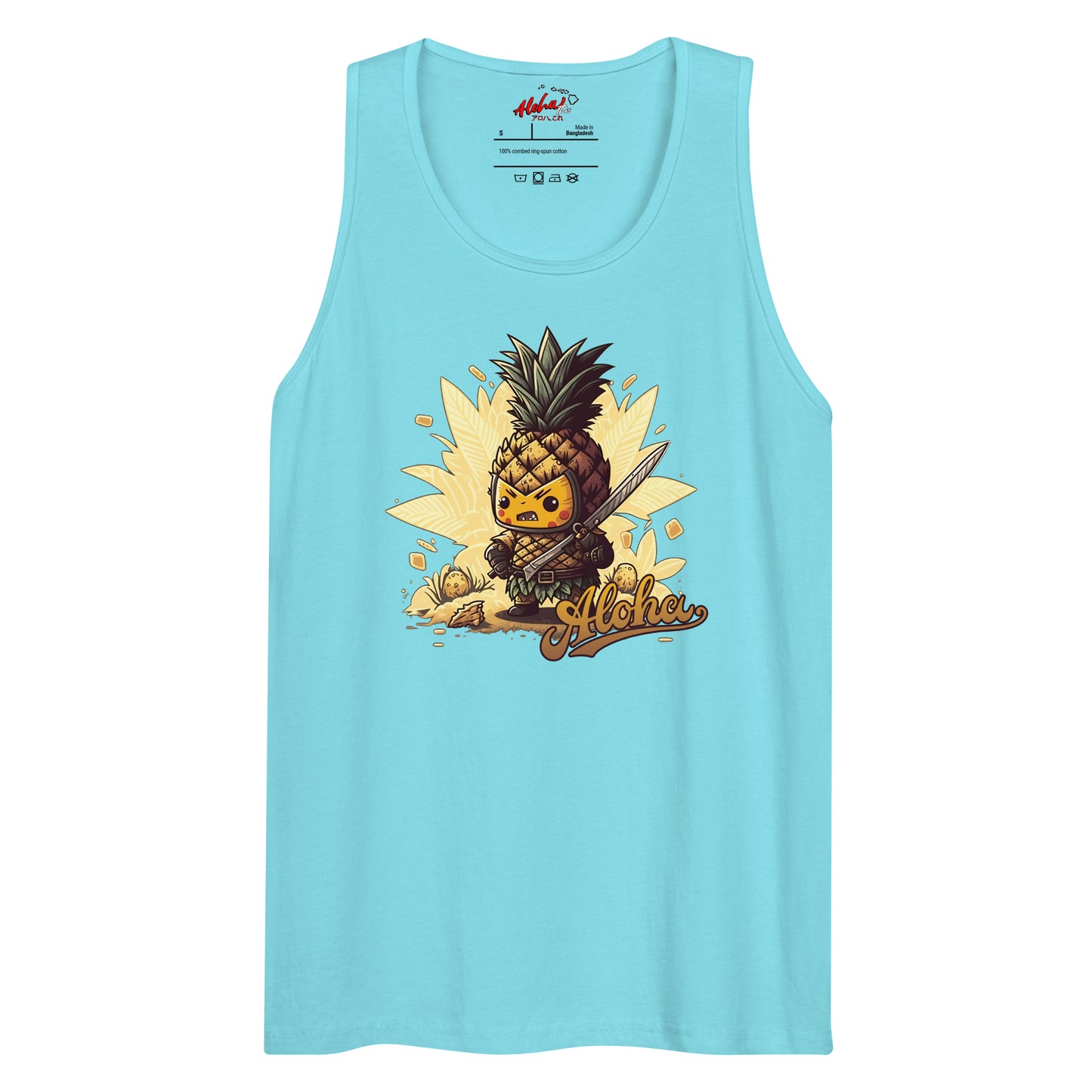 Pineapple Aloha Men’s tank top