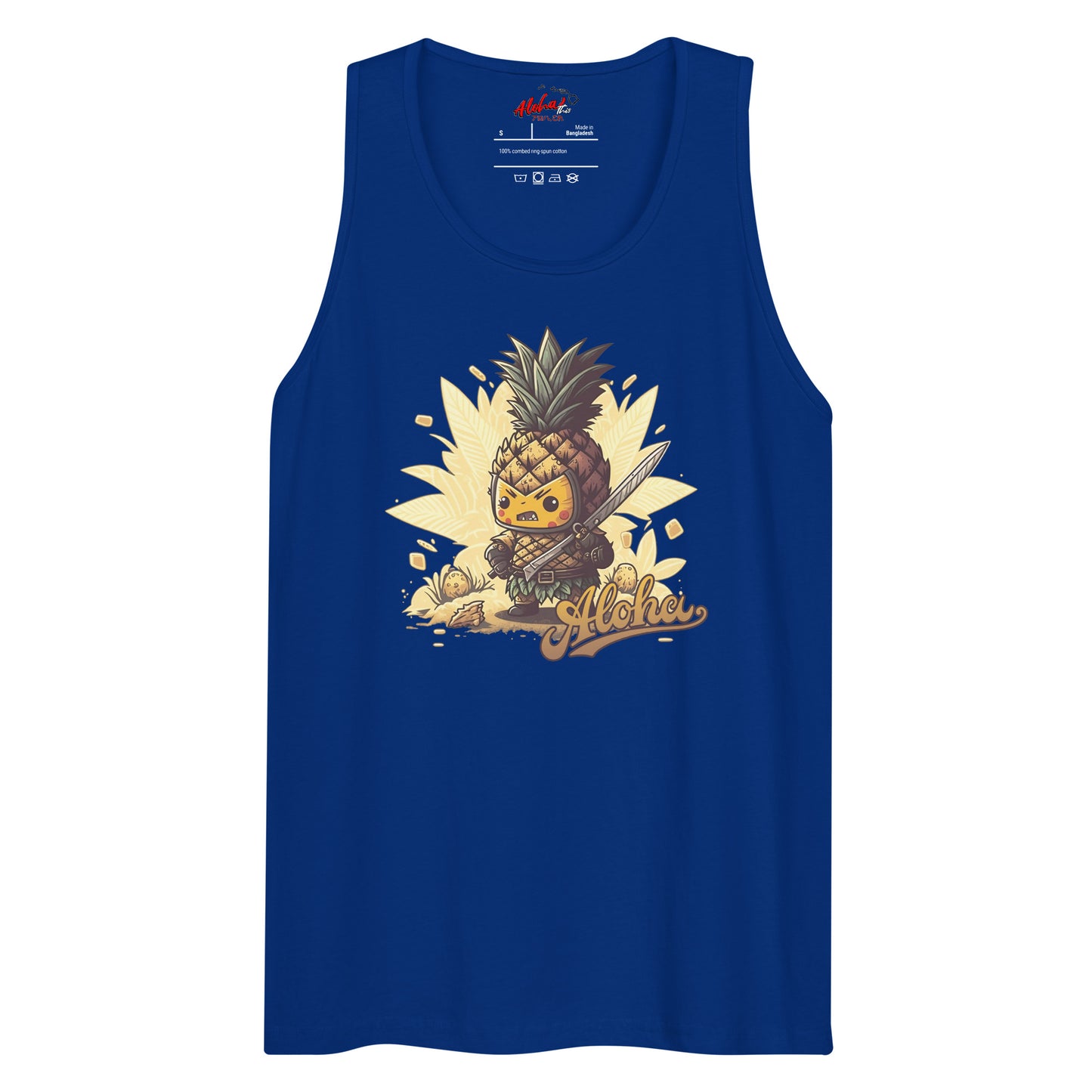 Pineapple Aloha Men’s tank top