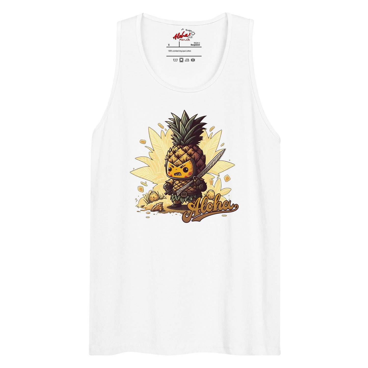 Pineapple Aloha Men’s tank top