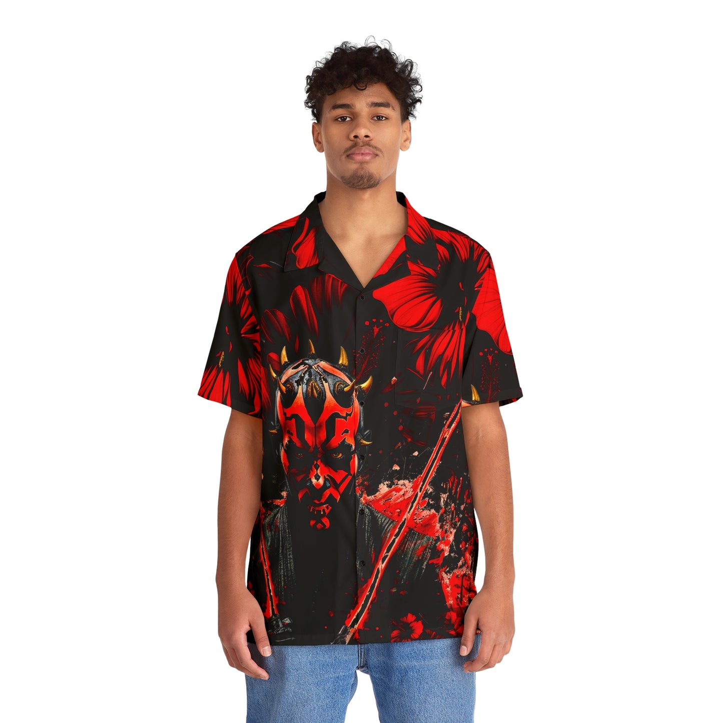 Custom Aloha Shirt - Darthmaul!