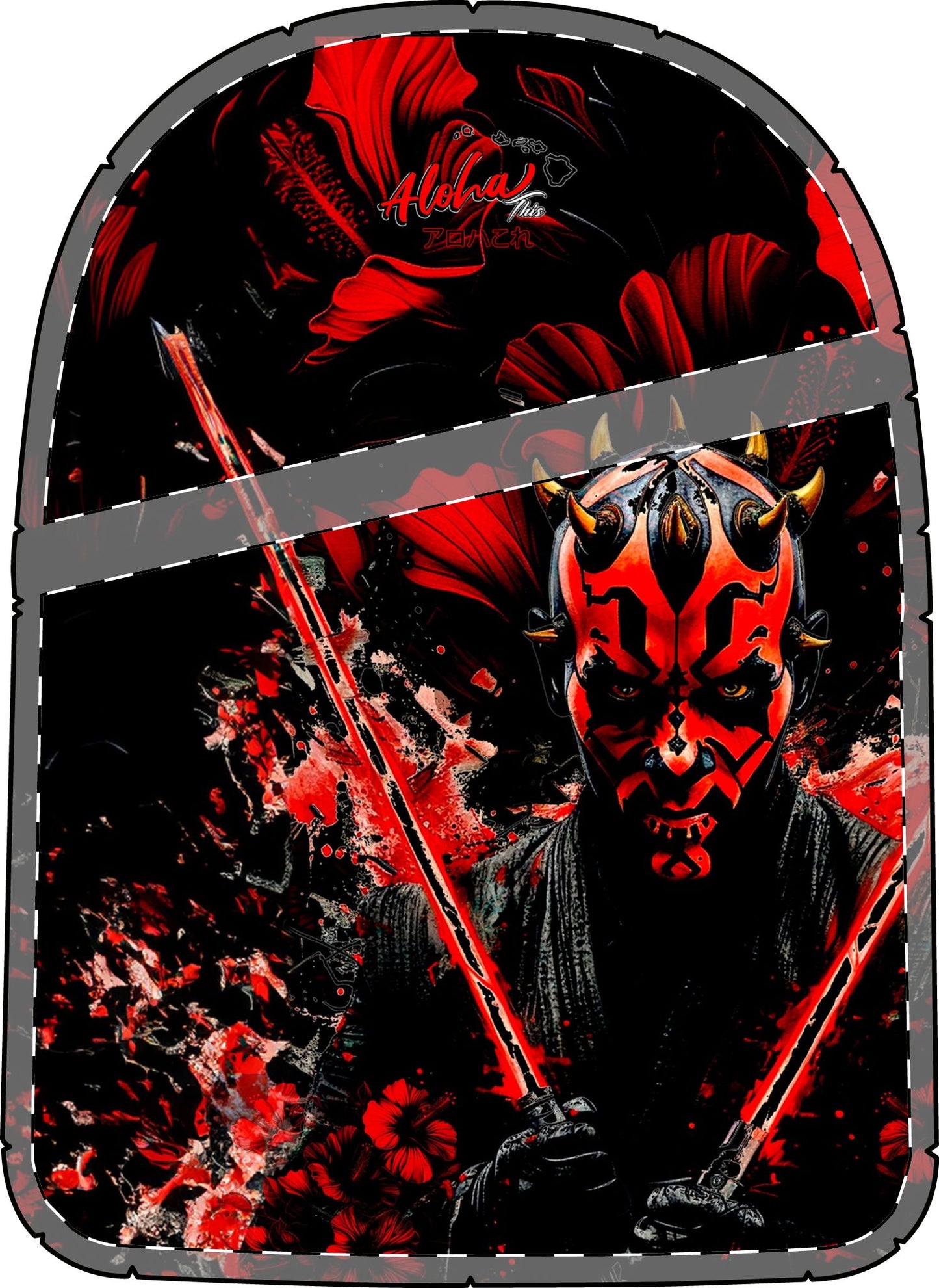 Darthmaul! Large Chest Bag - Estimated delivery 10-15 days