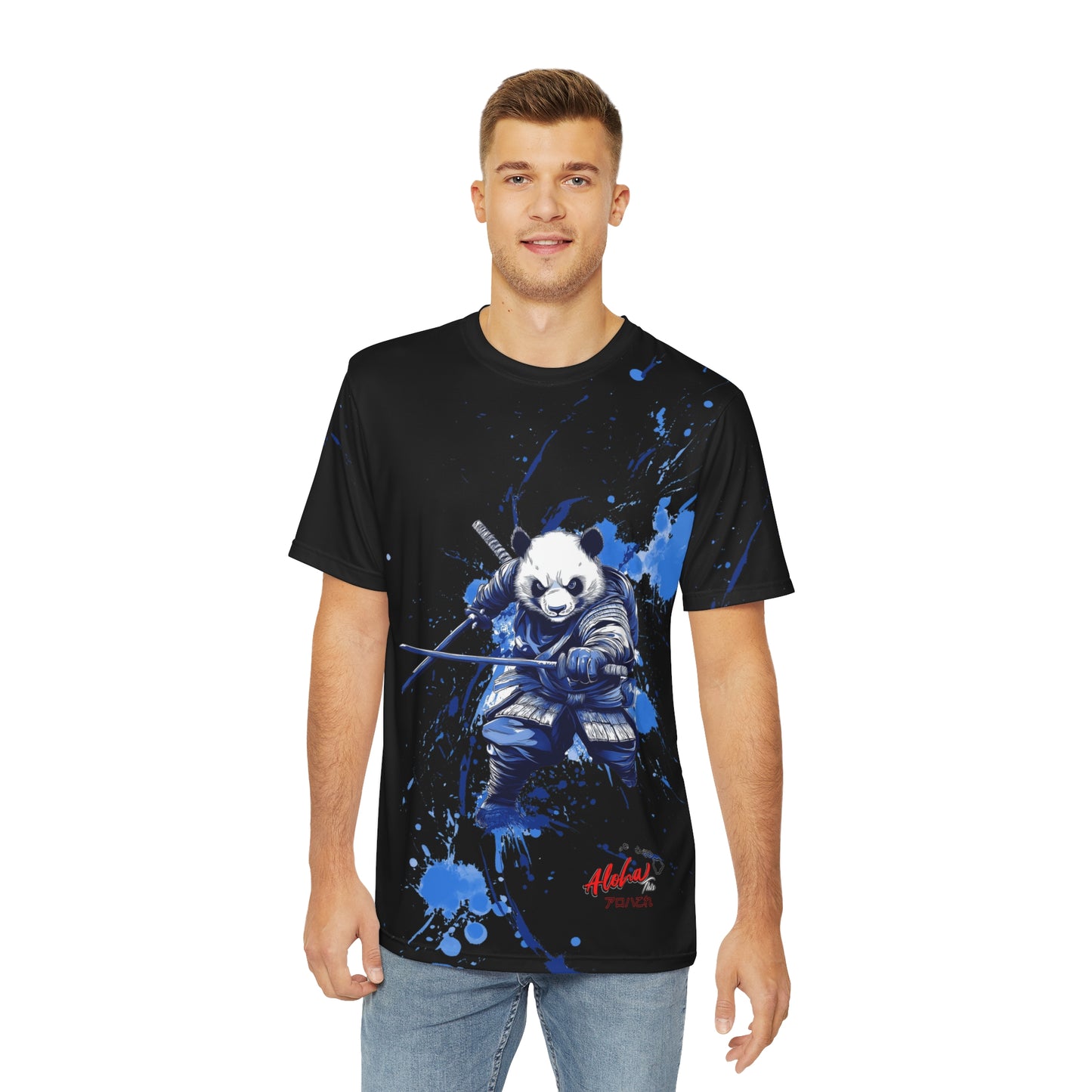 Angry Panda T-Shirt (Polyester)