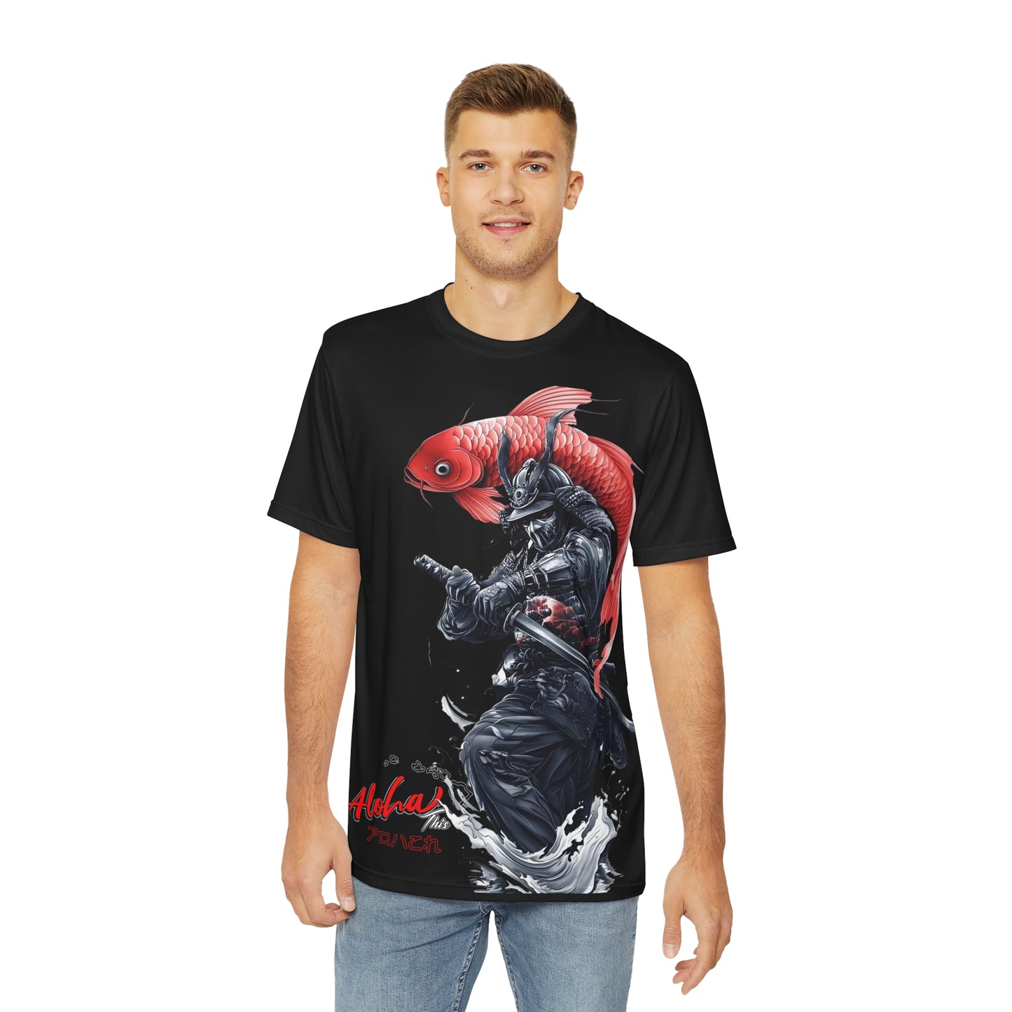 Samurai-Koi T-Shirt (Polyester)