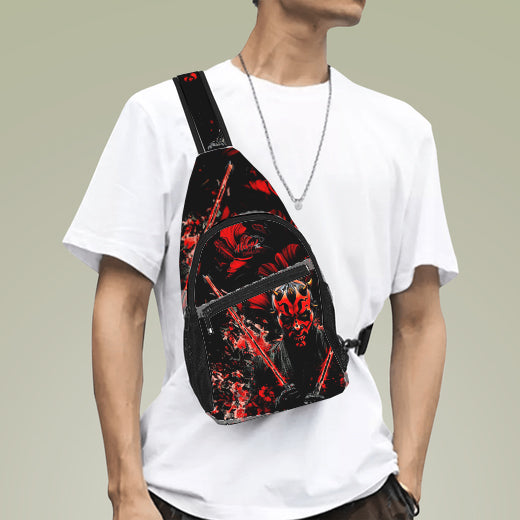 Darthmaul! Large Chest Bag - Estimated delivery 10-15 days